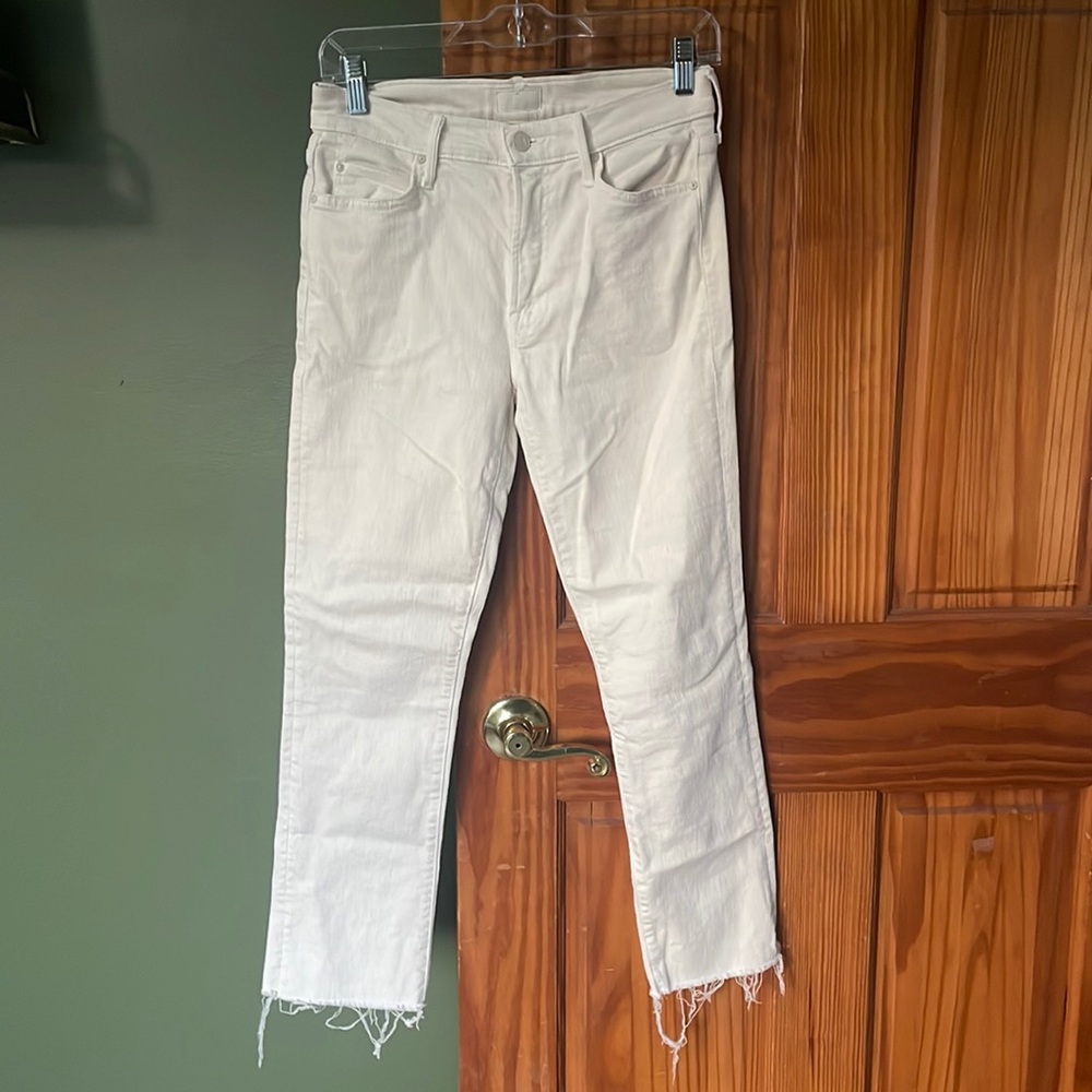 Mother Cream Jeans
